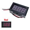 DC4.5V-30V Mini Voltage Tester LED Display 0.56 Inch Voltage Panel Meter Voltage Gauge for 6V 12V Electromobile Motorcycle Car
