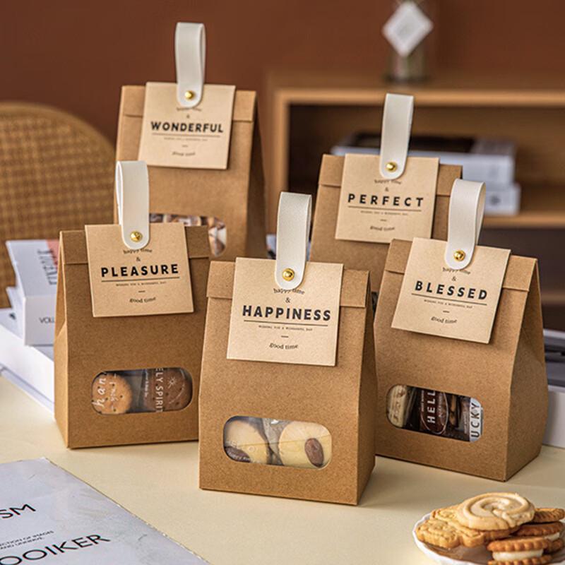 

Nougat Candy Stand-up Packaging Bags with Window