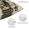Meowl Funny Cute Cat Owl Pillow Cover Morden Pillow Case For Living Room Sofa Graphic Cushion Cover Gift