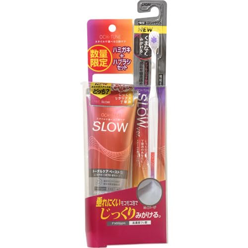 

Lion OCH-TUNE Toothpaste + SLOW Toothpaste 130g