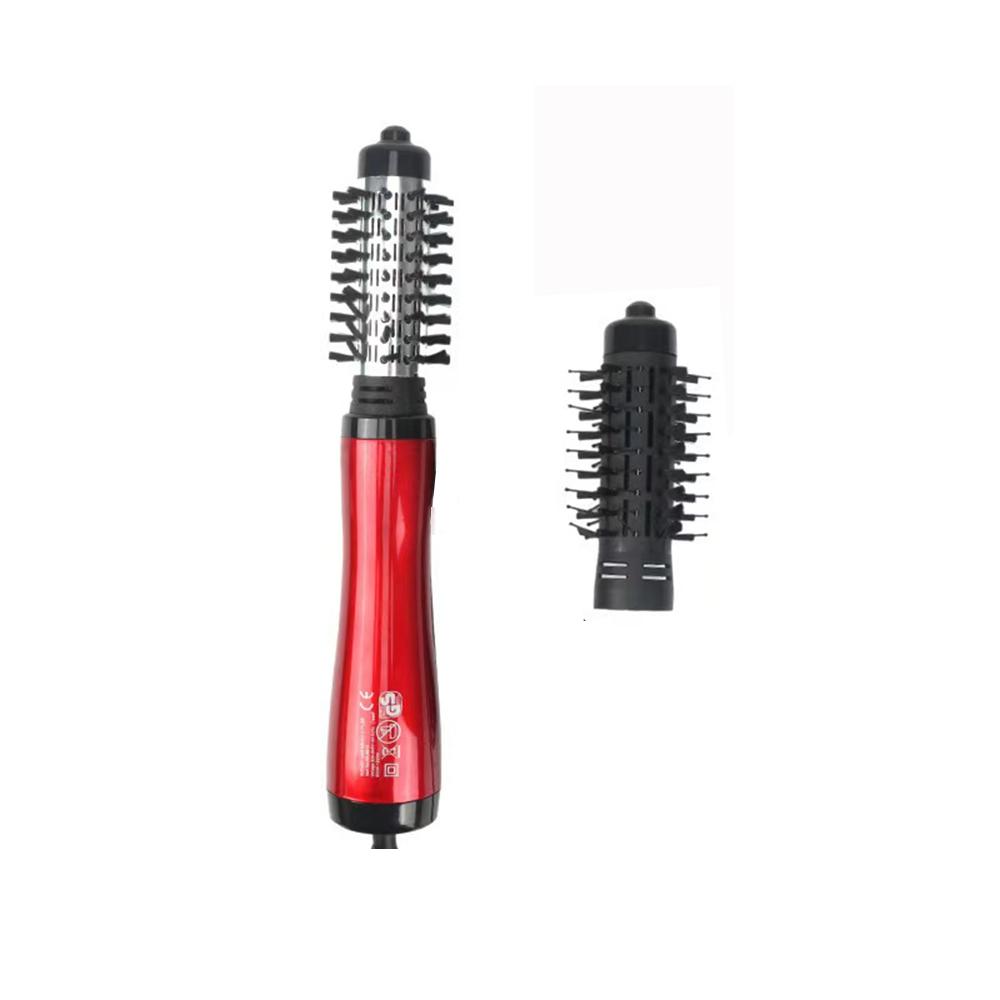 LY Hot Air Brush Brush 2 In 1 Hot Air Spin Brush Curling Straightening Styling Auto-Rotating Ionic Round Blow Dryer Volumizer