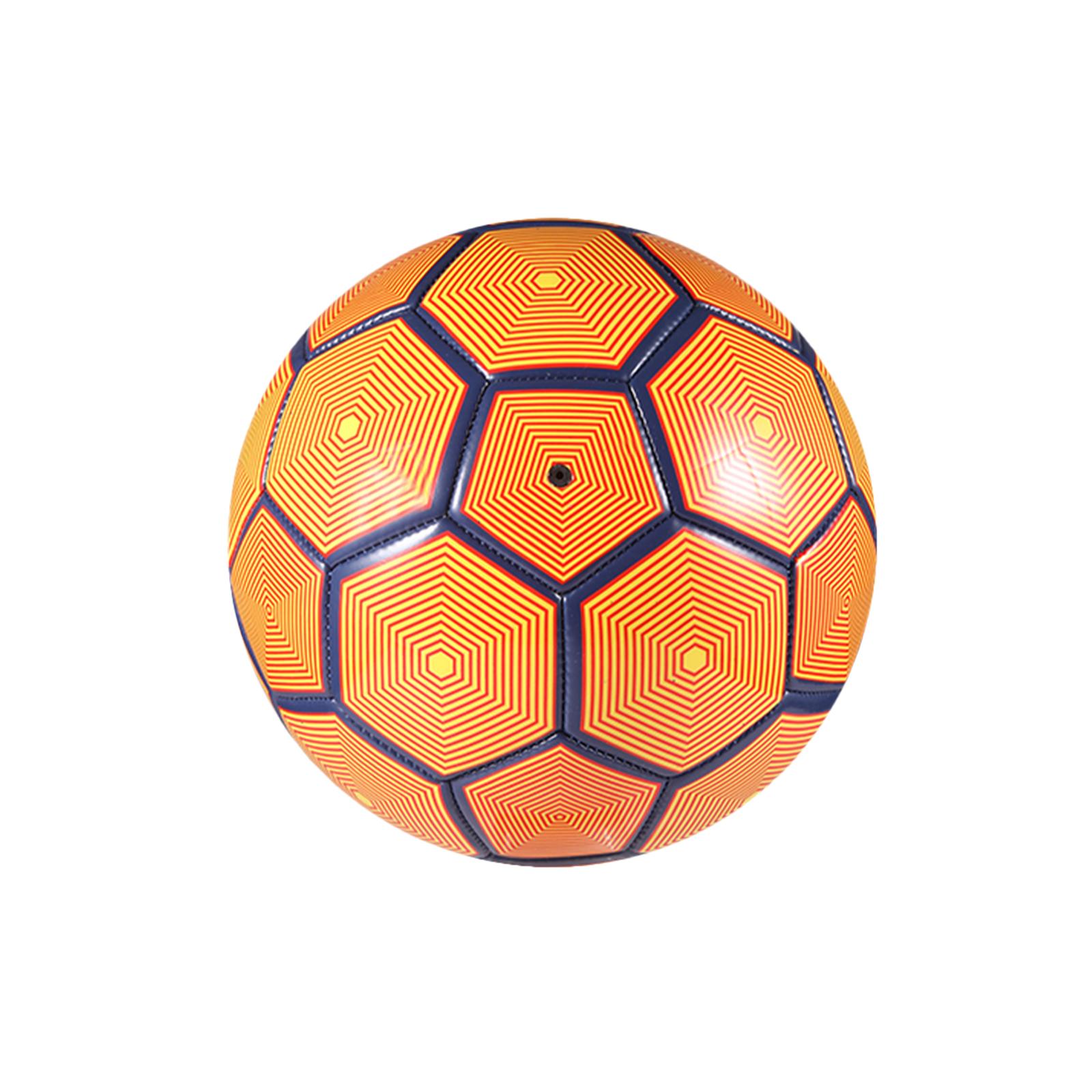 

Size 5 PVC Soccer Ball Adult High School Students Machine Sewing Indoor Outdoor Game Training Special Explosion-proof Thickened помаранчевий