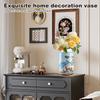 3D Puzzle Vase Panda Flower Porcelain Design Made Plastic Home Decoration and Flower Arrangement House Warming Kids Toys Gifts