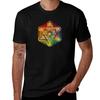 Metatrons Cube With Merkabah And Flower Of Life Tshirt Casual Fashion Print Tee Top