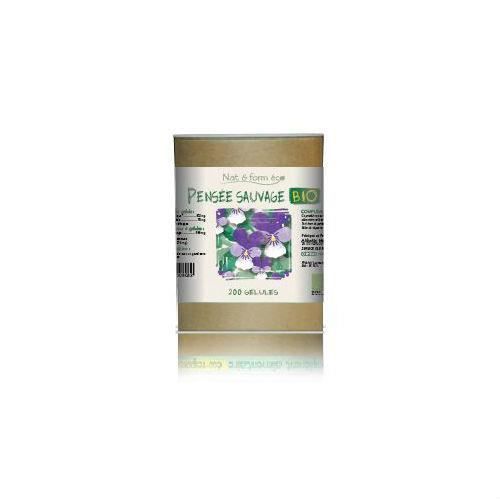 Nat & Form Eco Responsable Pensée Sauvage Bio 200 gélules