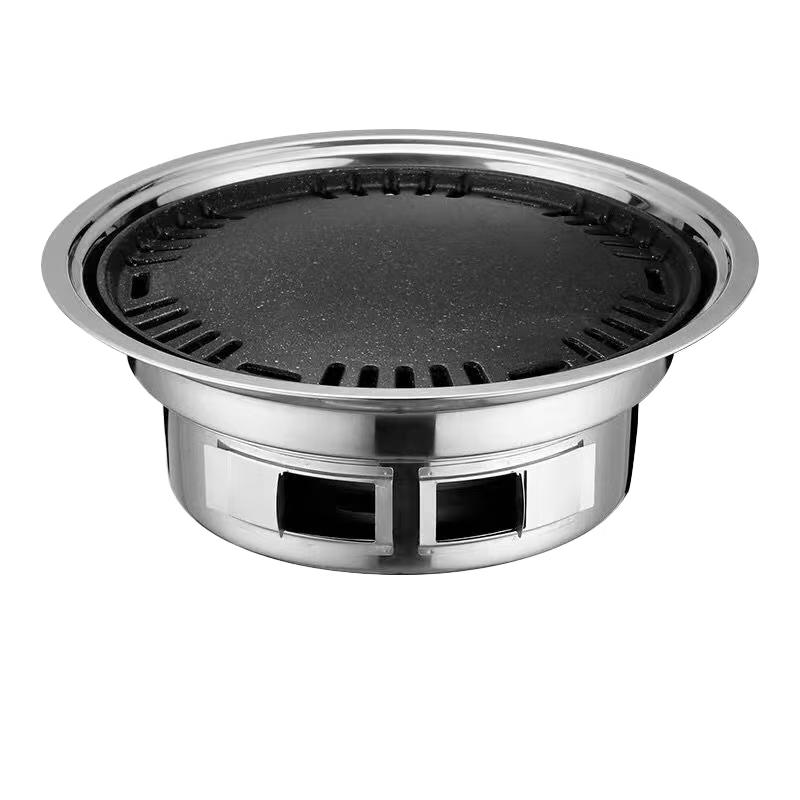 Shengjia Portable Stainless Steel Charcoal BBQ Grill