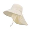 Women's Outdoor Sun Protection Fisherman Hat with Ponytail Hole