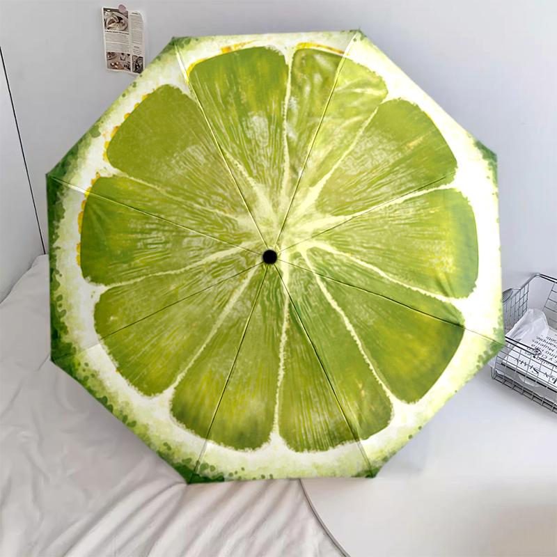 

1 шт. Автоматична складана парасолька - Мультяшний візерунок, Портативна та складана конструкція з 8 спицями, Різдвяні подарунки на День народження