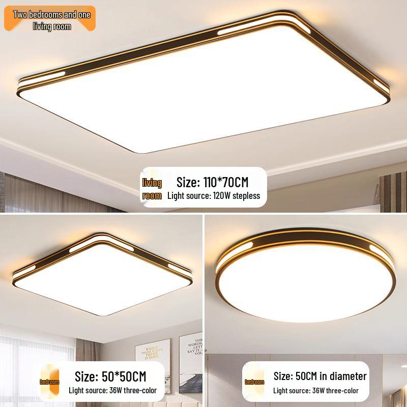 2025 Modern LED Ceiling Light: Super Bright for Living Room, Bedroom, or Restaurant