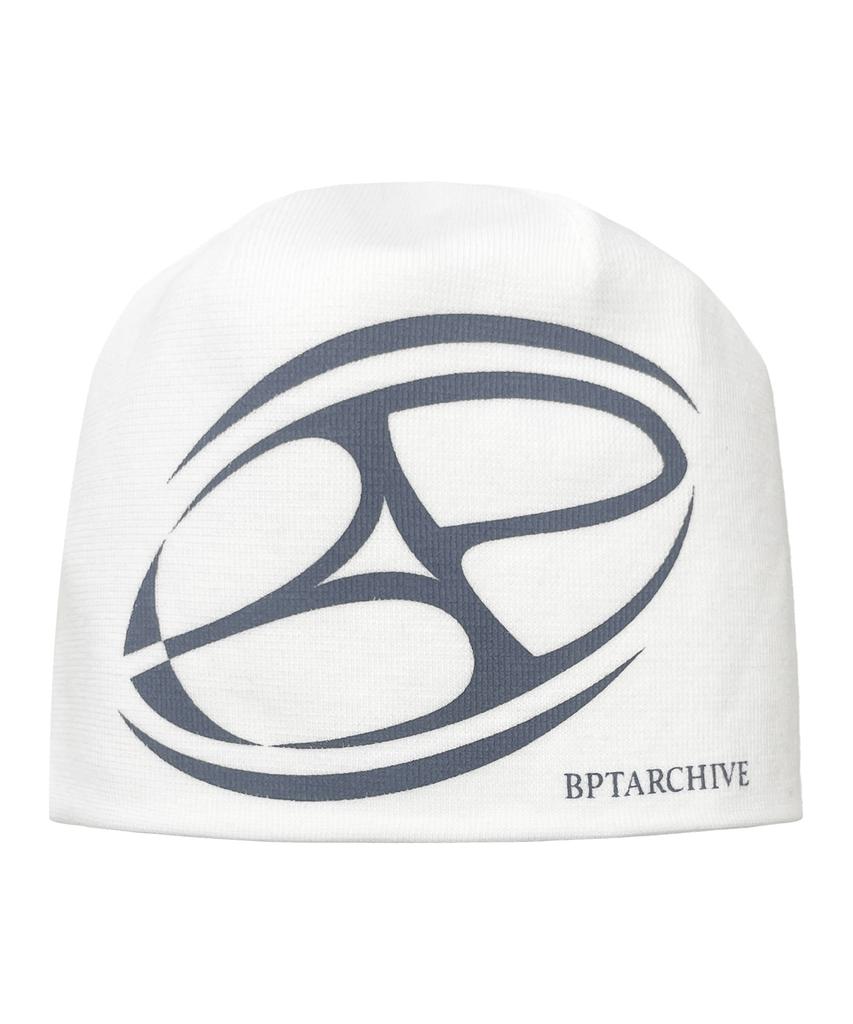 Bipitudiseuodeo Big Logo Beanie White Gray