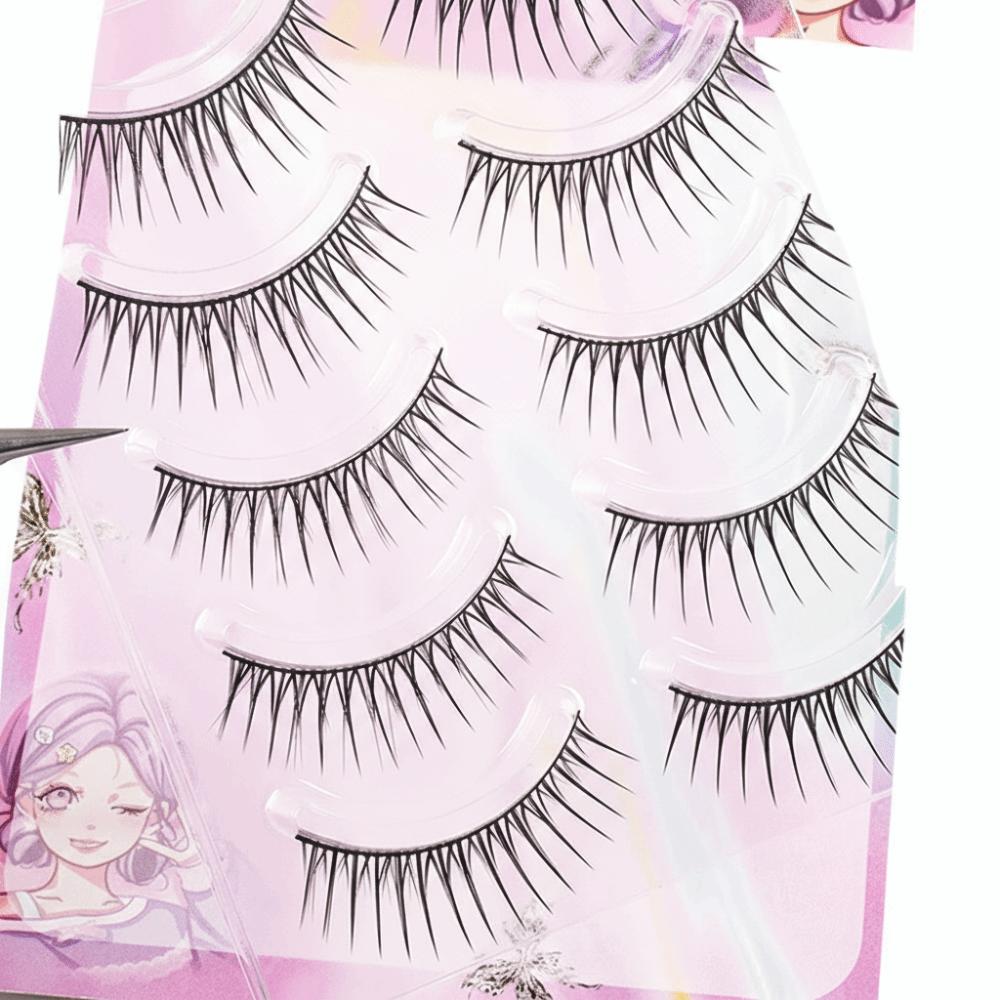 Korean Style Manga False Eyelashes Wispy Eye Makeup Tools New Fake Lashes  Eyelash Extension