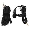 Professional Lavalier Lapel Microphone Cardioid Clip On Lapel Mic for Camera Phone Live Broadcast