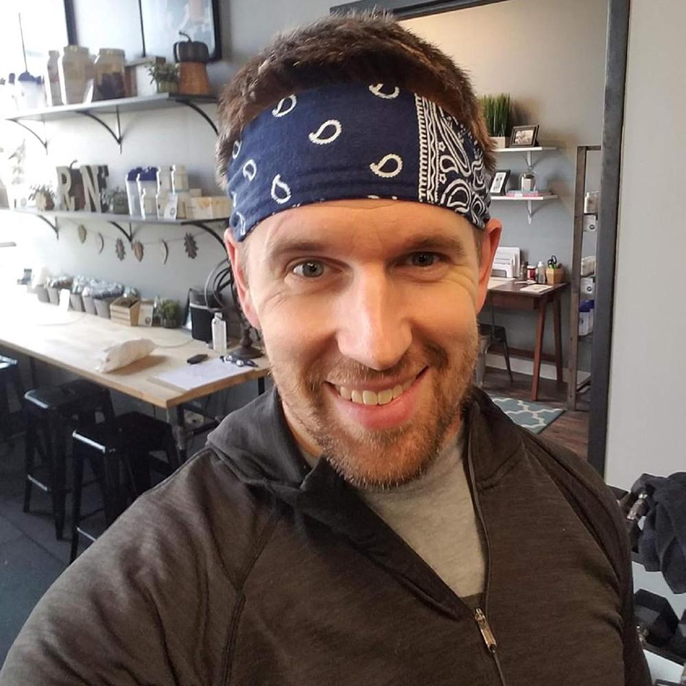 Unisex Paisley Print Tie Back Headband, Cooling Fabric, Sweat Wicking, Adjustable