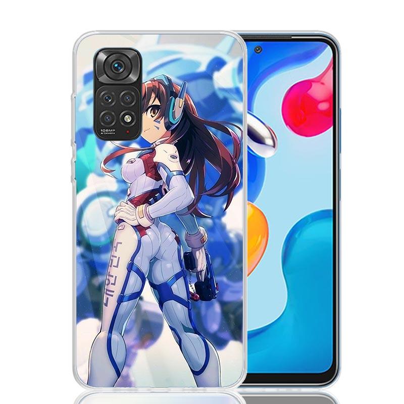 

Game O-Overwatchs-DVA Phone Case For Xiaomi Redmi Note 13 14 15 Pro Plus 12S 12 14S 11S 11E 10 10S 11 11T 5G 4G Cover Coque Redm Redmi Note 12 4G