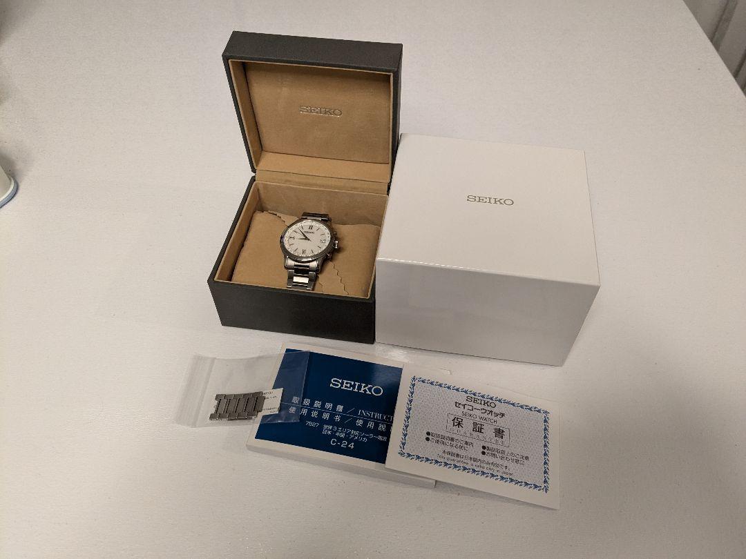 

[USED] Seiko Brightz SAGZ095 White Dial Pure Titanium