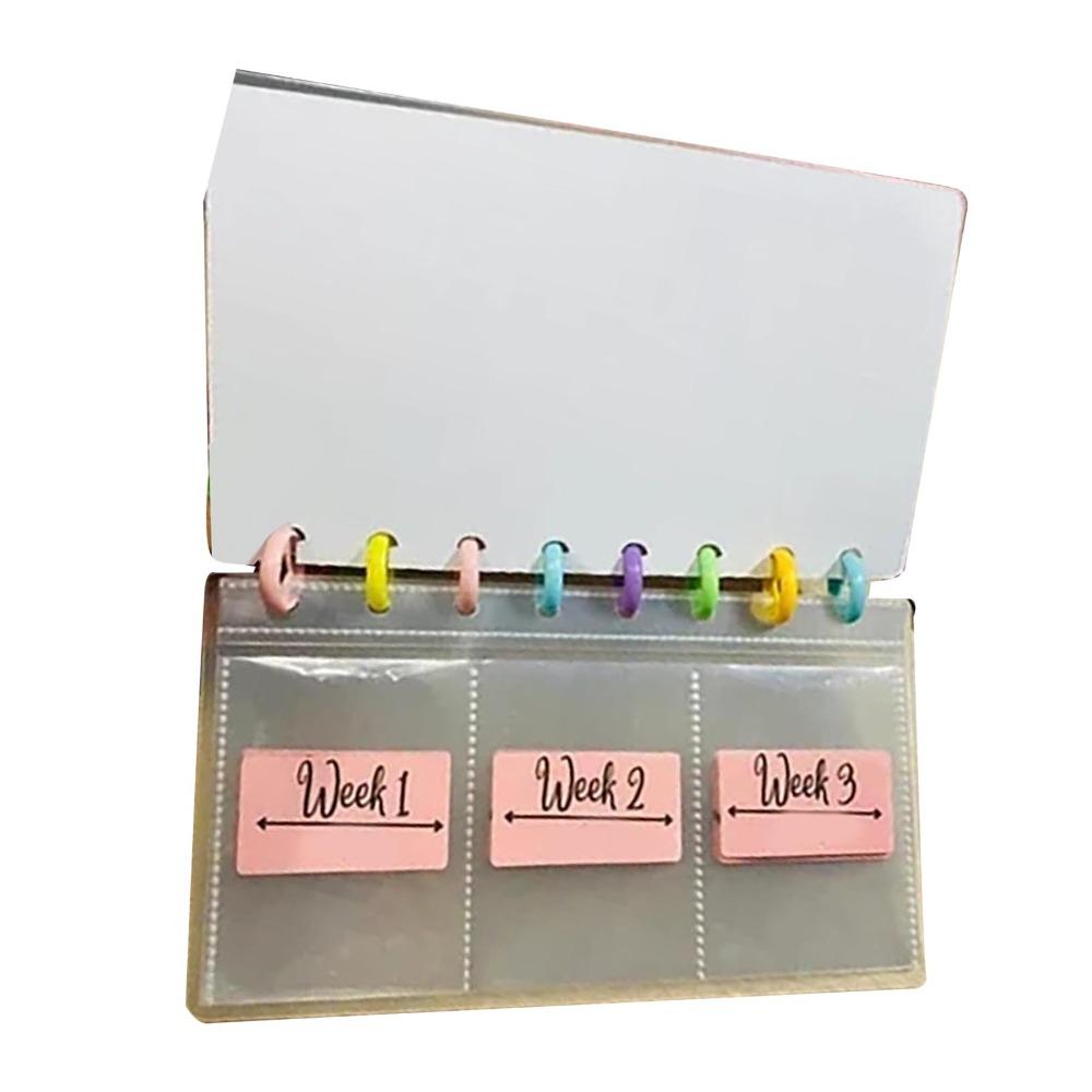 Cash Envelopes Savings Binder Reusable 52 Week Challenge Budget Binder  Personal Finance