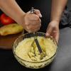 Stainless Steel Potatoes Masher Rust-proof Fruit Puree Maker Potato Presser  Vegetable