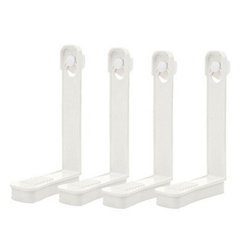

4 PCS Fastener Suspender Straps Grippers Clips Bed Sheet Mattress Holders White