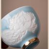 Shangqi Shadow Carved Butterfly Master Teacup