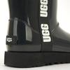 UGG Baskets Mini Classiques Transparentes Noires pour Femmes 1113190-BLK