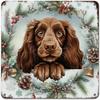 Christmas Metal Wall Art for Home Living Room Kitchen Decor