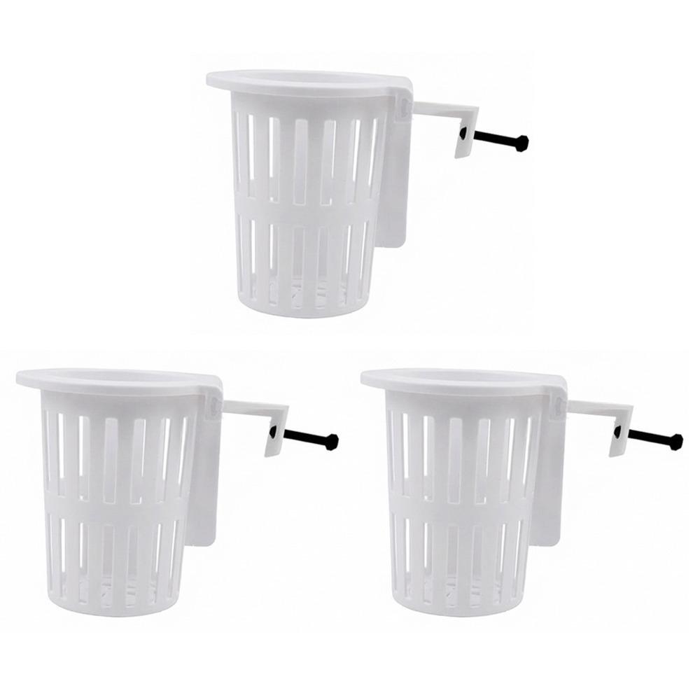 

Water Culture Planter Hydroponic Hanging Planter Wall-Mounted Aquatic Plant Holder Houseplants 0.79-1.57 in-White Round