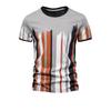 Men's 3D Printed T-Shirt Breathable Quick Drying Sports Top Short Sleeve O-Neck Pullover Casual Top