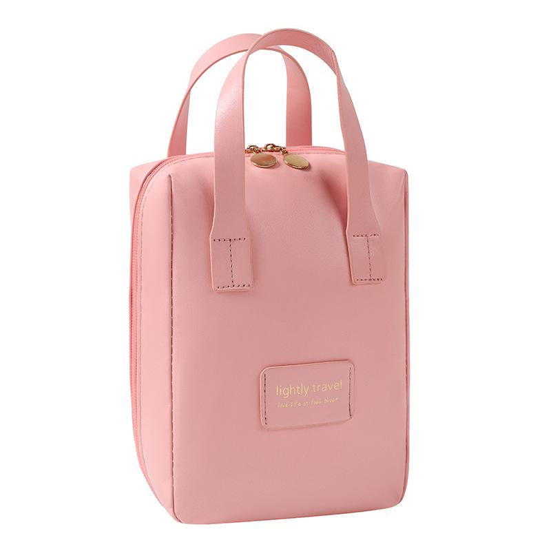 Shell Handbag: Large, Waterproof, Portable Makeup Storage for Influencers