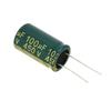 10PCS Green Radial Capacitor 100UF Aluminum Electrolytic Capacitors Durable Assorted Kit  TV Repair