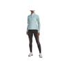 Under Armour Solid Color Logo Stand Collar Long Sleeve Jacket Women jackets Light-Blue 1355812-469