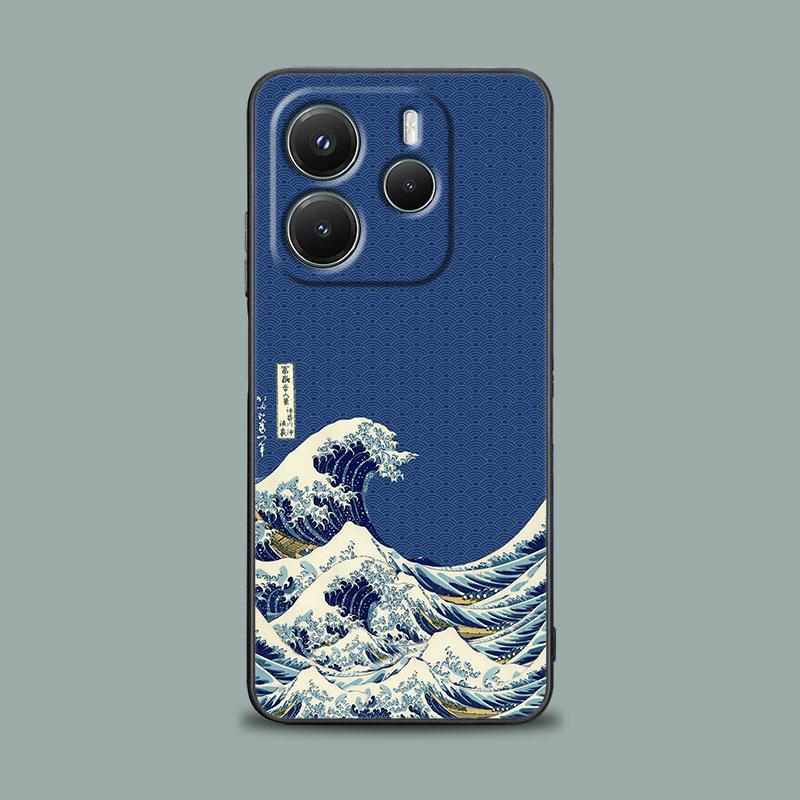 Phone Case for Xiaomi Redmi 15C 14C 12C 13C 4G Redmi Note 15 14 13 12 11 10 Pro Plus 12S Cover The Great Wave Katsushika Hokusai