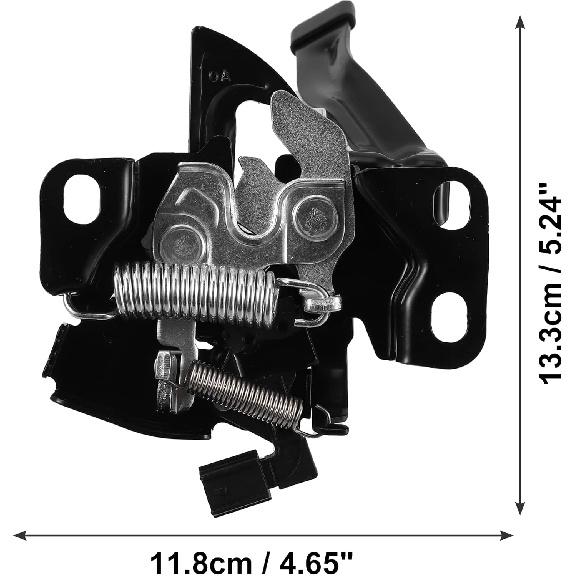 ACROPIX Car Hood Latch Lock Assembly Replacement for Honda CR-V 2012-2016 No.74120T0AA01 - Pack of 1 Black