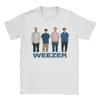 Streetwear Weezers Blue Album Anniversary Cover T Shirt Men Cotton Short Sleeve  Round Neck Summer Top Tee