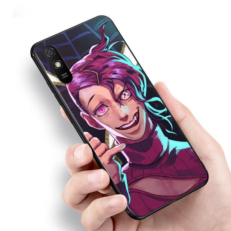 Anime JoJo Diavolo dla Xiaomi Redmi 9C 9T 9I 9AT 9A 9 8A 8 7A 7 6A 6 5 A 4X Prime Pro Plus czarny miękki futerał na telefon