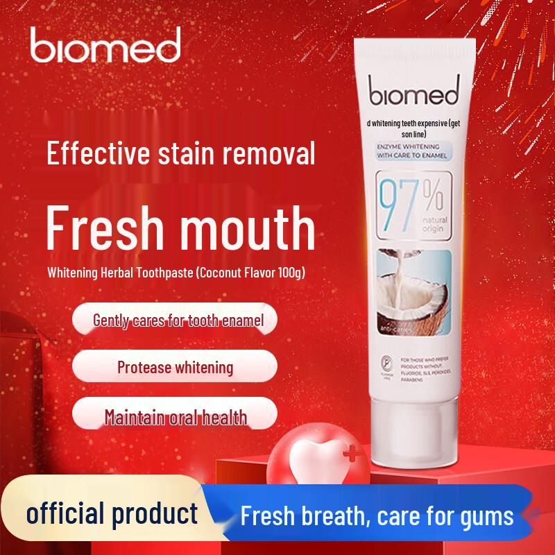 Biomed Enamel Protection Whitening Herbal Toothpaste