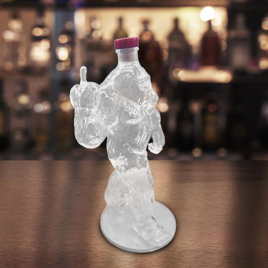 Zábavná francouzská láhev na whisky, 3D gravírované tvarované sklenice na whisky, láhev na víno s motivem psí whisky, Fanyil Eaglory, unikátní karafa na víno, pro muže