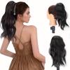 Elegant Clip-In Ponytail Extension For Women - Water Wave, Heat Resistant Synthetic Hair,Use Hair Clips For Women Hair Extensions For Women