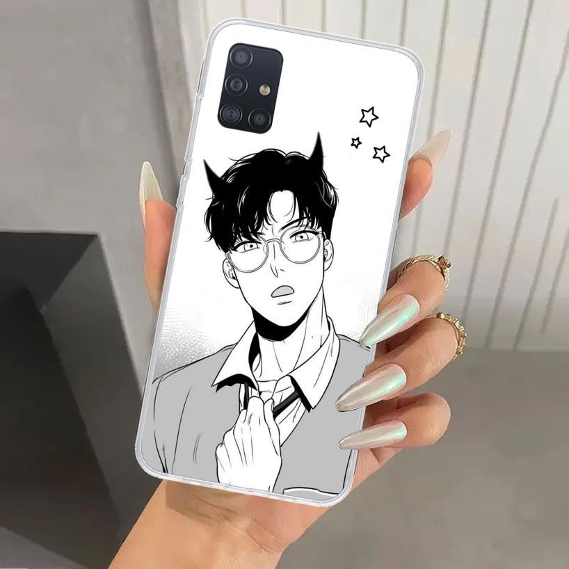Anime B-J-Alex Phone Case for Samsung Galaxy A52 A32 A22 A12 A02S A50S A30S A10S Note 20 Ultra 10 Plus S10 A31 A20 A71 A72 Galax