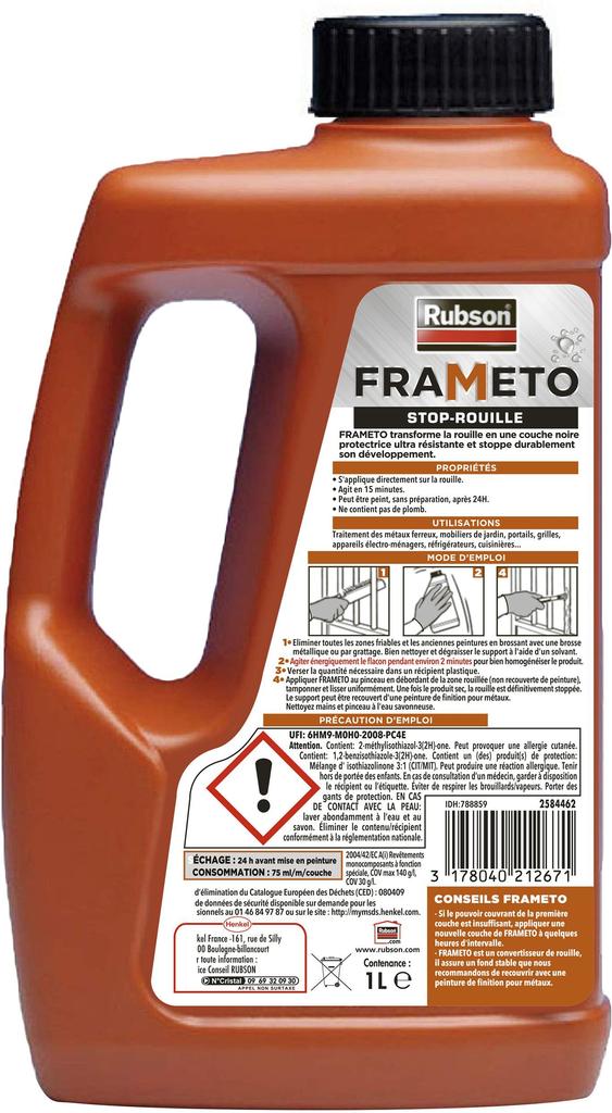 Rust-stop Can - RUBSON - Frameto - 1 L