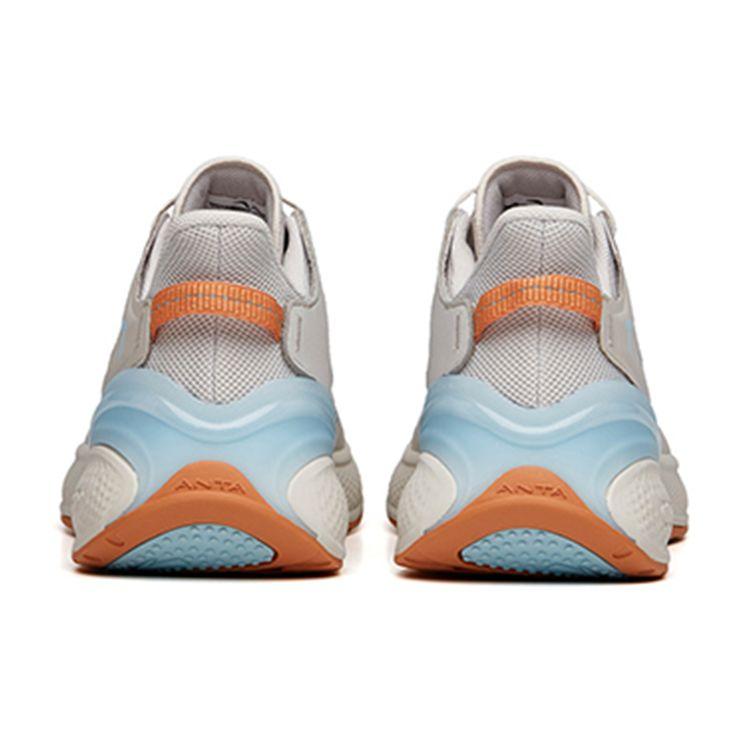 Anta Lightweight Shock Absorbing Low Top Running Shoes Men Sneakers Gray 112135530R-2
