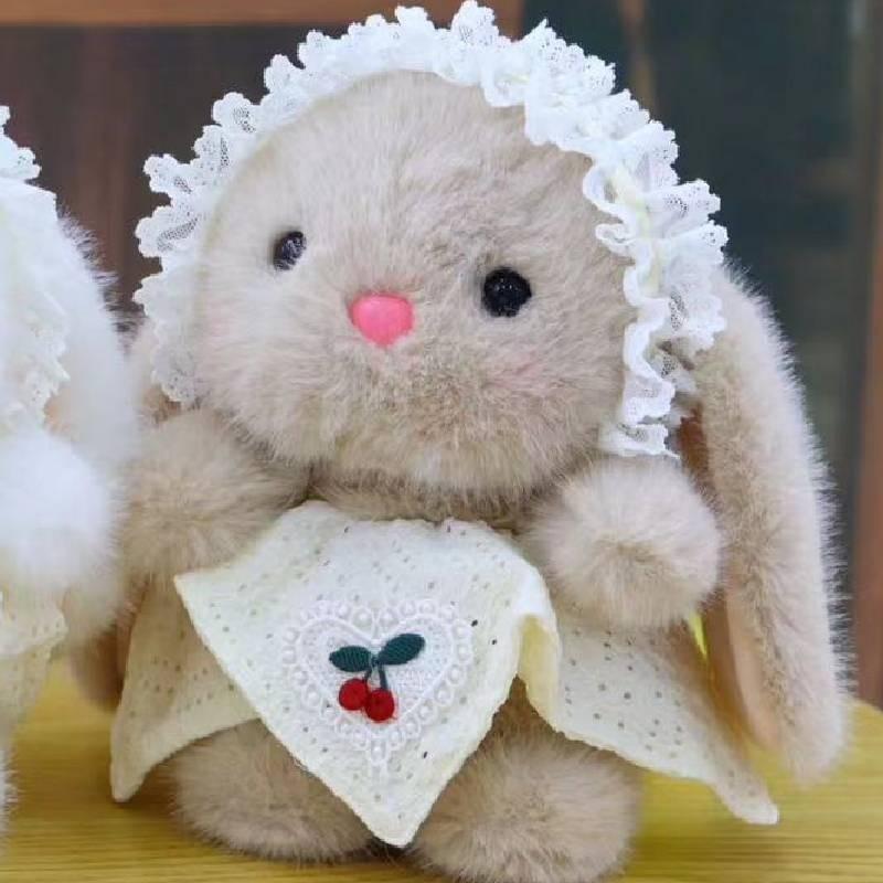 Animal Plush Rabbit Keychain Toys For Kids Bedroom Decoration Gifts Pendant