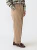 Beams Plus Men's Khaki Twill Two-Pleat Trousers, Size L, 38230130874