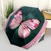 1pc Butterfly ArtworkAutomatic Open/close Umbrella, 8-Rib sturdy structure, Portable Travel Umbrella, Parties, Everyday Usec22