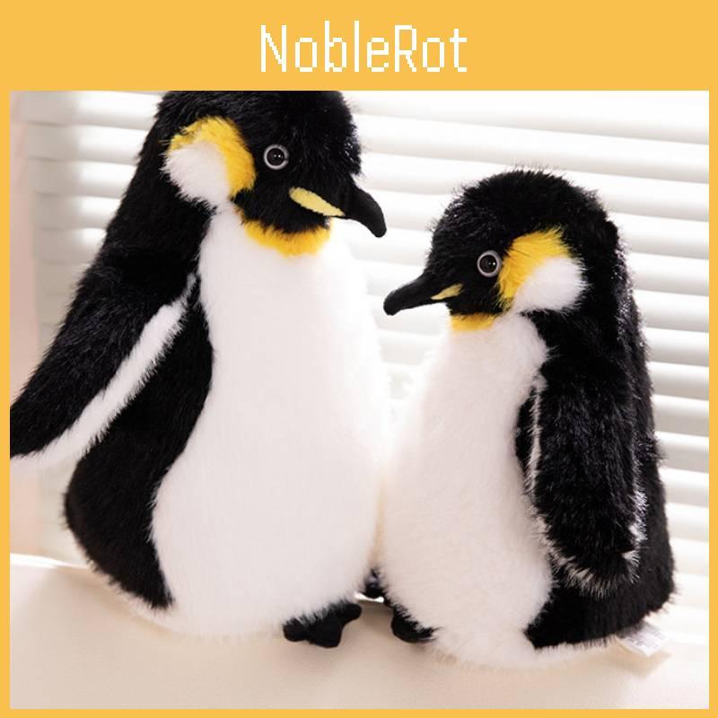 Adorable Realistic Penguin Plush Toy Soft Stuffed Animal For Kids Sleep Companion