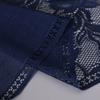 Cross-Border Solid Color Lace Scarf Cotton Blend Muga Silk Hollow Scarf Hollow Design Tassel Trim Mesh Scarf Casual Wear