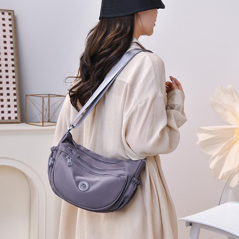 Women's Nylon Shoulder Bag Large Capacity Crossbody Bag