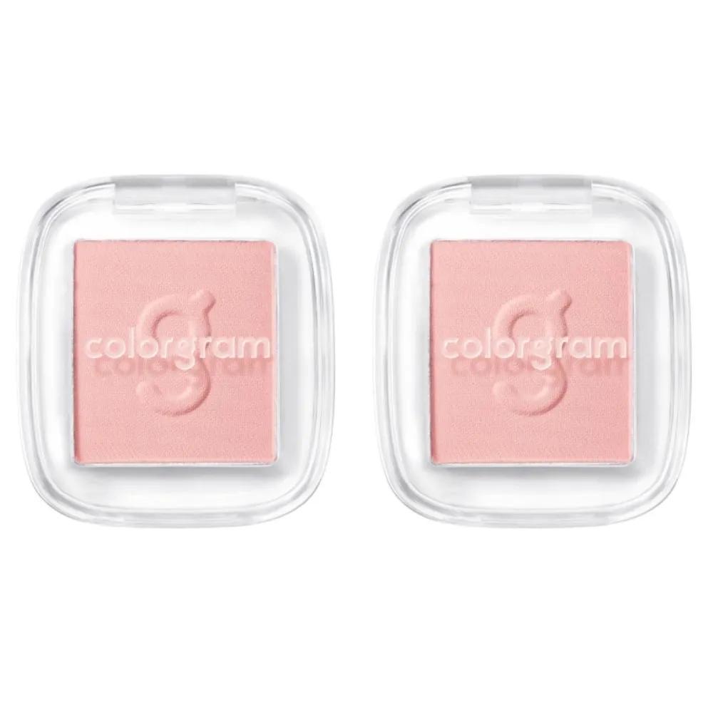 

Colorgram Одиночная кубическая тени для век Матовые 20 Взбитый персик x2