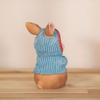 Rabbit Interior Gardening Knitted Birthday Gift for Perfect Gift cb014d [Devalier] Figurine, Decor, Ornament, Resin, Hat, Present, Women, [Authentic]