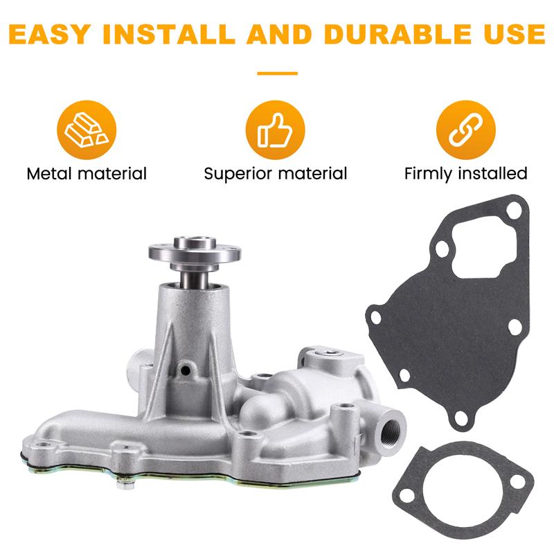M63K-119810-42001 Excavator Water Pump For Yanmar Komatsu 3TNE82 3TNV75 3TNE78A 3D82 3D82AE B22 B30V B27 B25V VIO30 VIO35