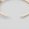 Jijiawenhua New Trend Multicolor Rhinestone Women 'S Big Hoop Earrings Dinner Party Fashion Statement Jewelry Accessories